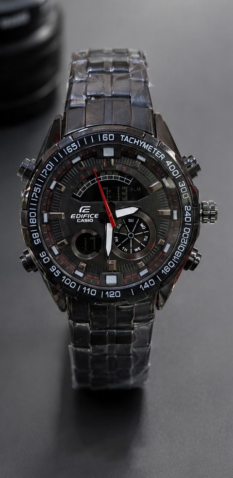 ساعت مچی مردانه برند CASIO مدل EDIFICE