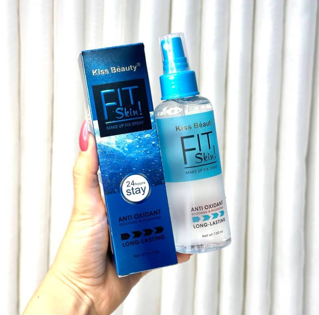اسپری فیکس KISS BEAUTY مدل FIT SKIN حجم 150 میل